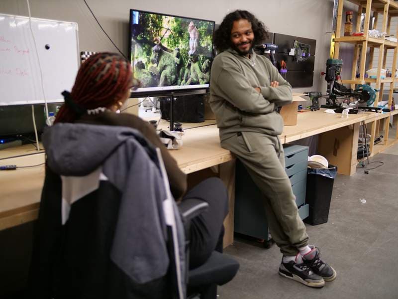 Veldboom Studios workspace