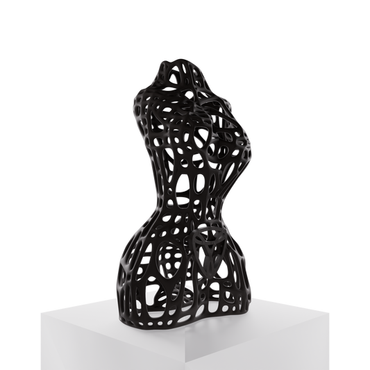 Wireframe Femme Sculpture